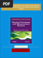 Download Environmental hydraulics Vol 1 Physical processes and measurement devices 1st Edition Jean-Michel Tanguy ebook All Chapters PDF