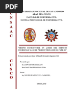 Diseño estructural estructura metalica