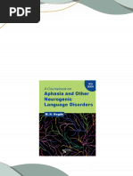 A Coursebook on Aphasia and Other Neurogenic Language Disorders 5th Edition M.N. Hegde download pdf