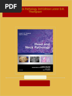 Immediate download Head and Neck Pathology 3rd Edition Lester D.R. Thompson ebooks 2024