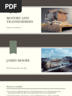 Motors and Transformers