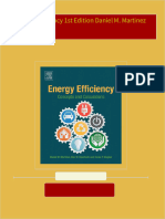 Full download Energy Efficiency 1st Edition Daniel M. Martinez pdf docx