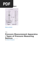 devices uses to measure pressure