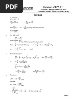 Physics DPP Solution (11)