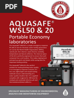 Aquasafe WSL50 Brochure