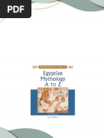 Egyptian Mythology A to Z 3rd Edition Pat Remler 2024 scribd download