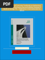 FIB 52 Structural Concrete Textbook on behaviour design and performance Second edition Volume 2 Basis of design Fib - Fédération Internationale Du Béton 2024 scribd download