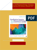 Instant Access to Qualitative Inquiry and Research Design: Choosing Among Five Approaches 4th Edition, (Ebook PDF) ebook Full Chapters