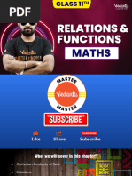 L1 Relations & Functions Class 11th Maths Shimon Sir @Master Tamil