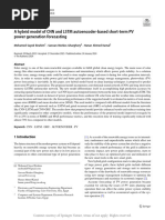 A Hybrid Model of CNN and LSTM Autoencoder-based Short-term PV Power Generation Forecasting