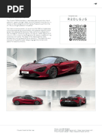 McLaren 720S Order R2DLGJG Summary 2022-06-16