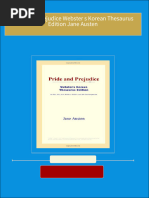 Instant Access to Pride and Prejudice Webster s Korean Thesaurus Edition Jane Austen ebook Full Chapters