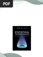 Instant ebooks textbook Statistical Thermodynamics An Engineering Approach 1st Edition John W. Daily download all chapters