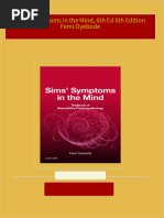 Get Sims' Symptoms in the Mind, 6th Ed 6th Edition Femi Oyebode free all chapters