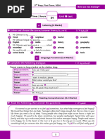 Test on Unit 2, Second Prep, First Term, 2024, By Dr. Mohamed Shawky Elnaggar