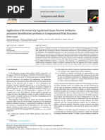 Application of the iteratively regularized Gauss–Newton method to parameter identification problems in Computational Fluid Dynamics