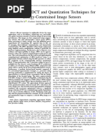 Approximate DCT and Quantization Techniques for Energy-Constrained Image Sensors