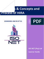 54e3935a29bef12edf2bd052432639ccKM 03 KT 01 Principles & Concepts and Process of HIRA