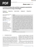 Carbon Energy - 2021 - Liu - A review of carbon dots and their composite materials for electrochemical energy technologies