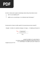 Caractéristiques de Quelques Dipôles Passifs 1