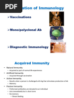 Immunology ASTU Chp 6 2 Appication