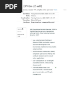 Cloud Pak for Business Automation Workflow and Decisions - Level 2 Quiz