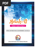 English Class - 6 Melody -2024