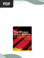 PDF German Legal System And Legal Language 3 e 3rd Edition Fisher download