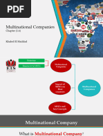 Chapter 1.6 Multinational Companies