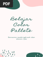 Belajar Color Pallete