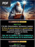 EL LLAMADO DE ABRAHAM