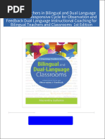 Coaching Teachers in Bilingual and Dual Language Classrooms A Responsive Cycle for Observation and Feedback Dual Language Instructional Coaching for Bilingual Teachers and Classrooms  1st Edition Alexandra Guilamo download pdf