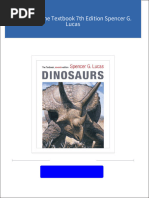 Dinosaurs The Textbook 7th Edition Spencer G. Lucas 2024 Scribd Download