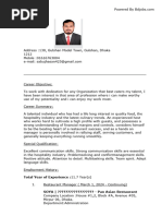 Manager CV