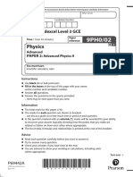 June 2022 QP - Paper 2 Edexcel Physics a-level