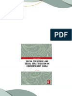 Full Download Social Structure and Social Stratification in Contemporary China 1st Edition Xueyi Lu PDF DOCX