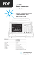 Agilent 35670a DSA