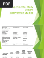 16. Experimental Study Design