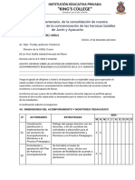 INFORME DE MONITOREO Y ACOMPAÑAMIENTO