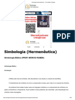 Simbologia (Hermenêutica) __ Curso Básico Teologia