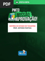 PM-TO Missão Aprovação #09 - História do Estado do Tocantins - Antonio Pantoja