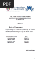 Project proposal for poultry farming