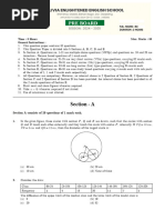 PRE BOARD MATHEMATICS STANDARD SET 2