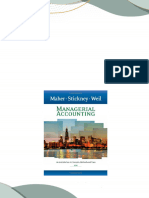 Managerial Accounting An Introduction to Concepts Methods and Uses 10th Edition Michael W. Maher 2024 scribd download