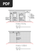 Fachada Frontal y Posterior 2