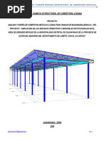 Memoria Sismico Estructural HANGAR-San Lorenzo