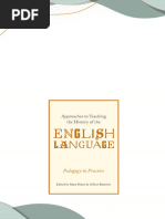 PDF Approaches to Teaching the History of the English Language Mary Hayes download