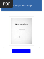 Complete Download Real Analysis Jay Cummings PDF All Chapters