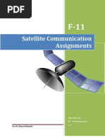 Satellite Communication Assignments