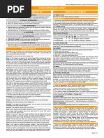 -Core Reference Sheet 3.0.7